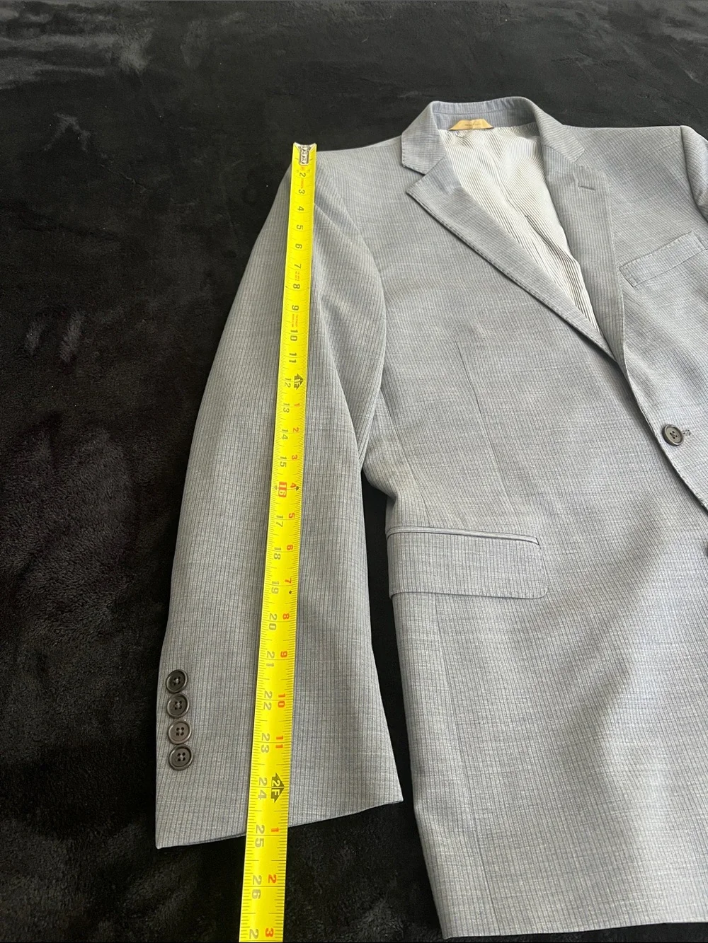 Brooks Brothers Blue and Gray Pinstripe Sport Coat